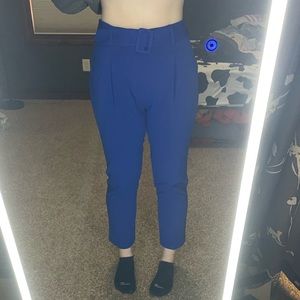 Blue dress pants
